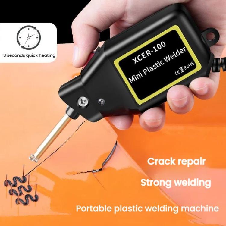 Car Bumper Welding Plastic Welding Tools Welding Wire Patch Nail Hot Stapler Repair Welder, Plug: UK Plug - Hand Tool Sets by PMc TechLife | Online Shopping South Africa | PMc TechLife | Buy Now Pay Later Mobicred
