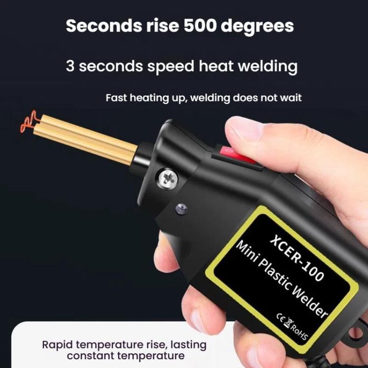 Car Bumper Welding Plastic Welding Tools Welding Wire Patch Nail Hot Stapler Repair Welder, Plug: EU Plug - Hand Tool Sets by PMc TechLife | Online Shopping South Africa | PMc TechLife | Buy Now Pay Later Mobicred