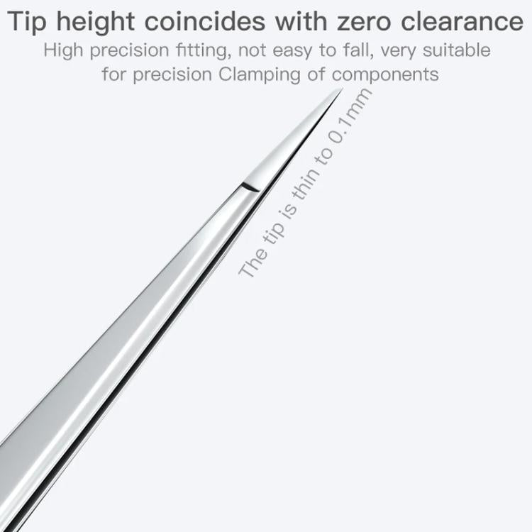MaAnt Hand-Polished Non-Magnetic Stainless Steel Tweezers(K) - Tweezers by MaAnt | Online Shopping South Africa | PMC TechLife | Buy Now Pay Later Mobicred