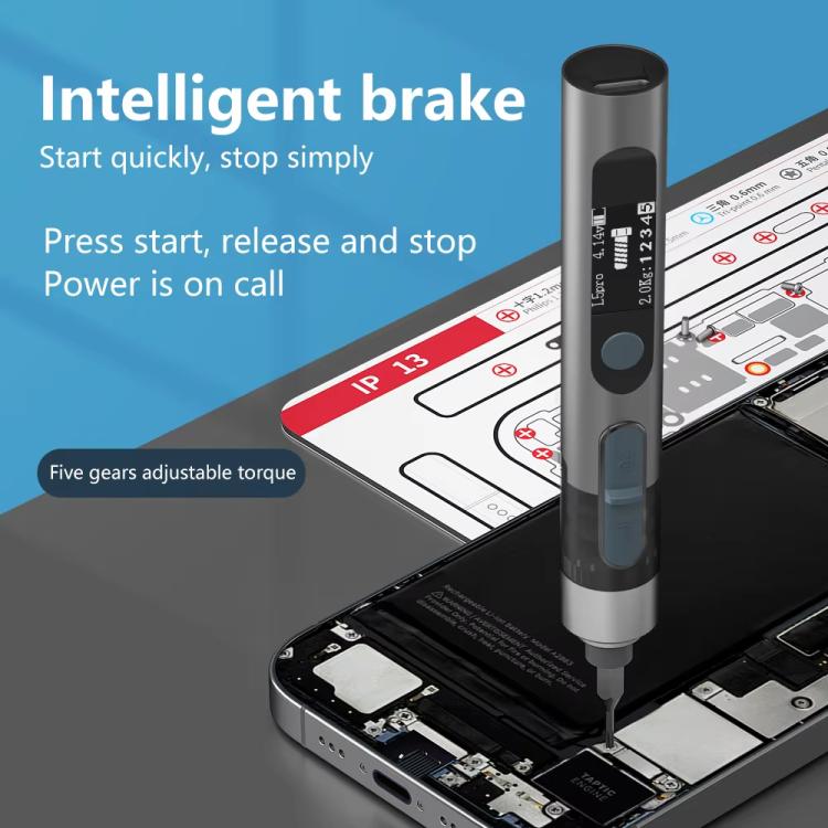 MaAnt L5 With 12 Batches Multi-Function Small Electric Screwdriver Set For Mobile Phone Repair - free shipping - PMC TechLife - Order now!