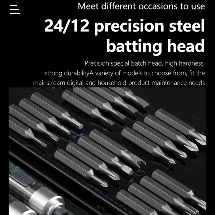 MaAnt L5 With 12 Batches Multi-Function Small Electric Screwdriver Set For Mobile Phone Repair - free shipping - PMC TechLife - Order now!