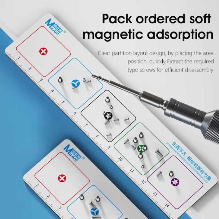 MaAnt CX-002 Mobile Phone Computer Repair Small Screws Nails Magnetic Storage Pad Super Magnetic Strip - free shipping - PMC TechLife - Order now!
