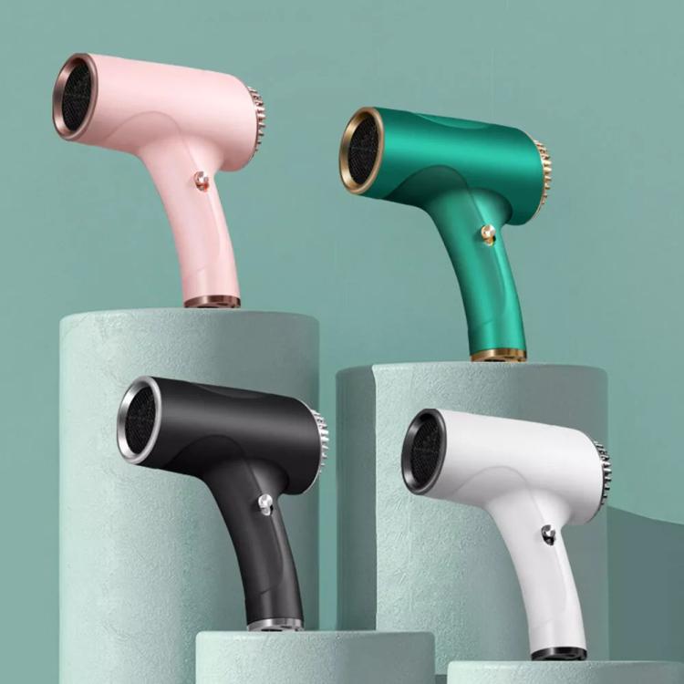 Rechargeable Wireless Hair Dryer Negative Ion Hot and Cold Wind Versatile Hairdressing Tools US Plug(Pink) - free shipping - PMC TechLife - Order now!