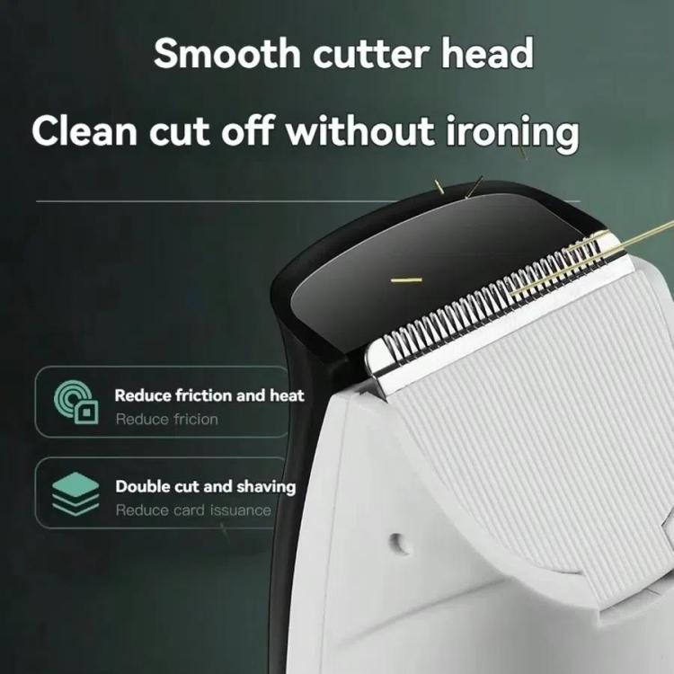Hair-absorbing Hair Clipper Rechargeable Low Noise Hair Trimmer for Babies, Adults and Pets(Blue) - free shipping - PMC TechLife - Order now!