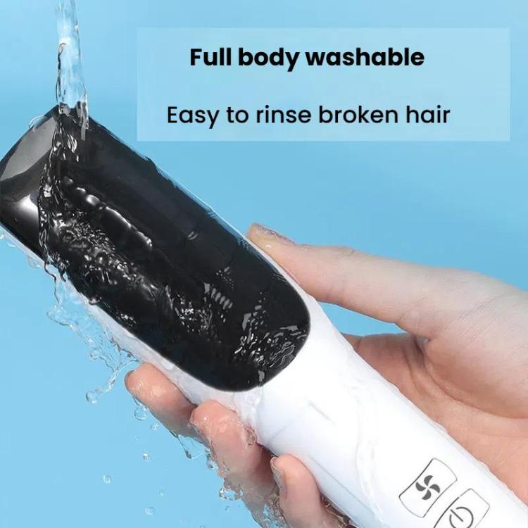 Hair-absorbing Hair Clipper Rechargeable Low Noise Hair Trimmer for Babies, Adults and Pets(Blue) - free shipping - PMC TechLife - Order now!