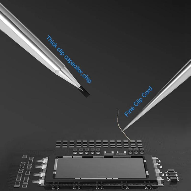 MaAnt SS-A Non-magnetic Stainless Steel Tweezers - free shipping - PMc TechLife - Order now!