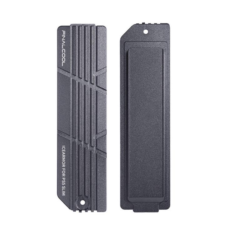 For PS5 Slim / Pro FinalCool M.2 2280 NVME SSD Radiator Integrated Aluminum Alloy Heatsink(Silver) - free shipping - PMC TechLife - Order now!