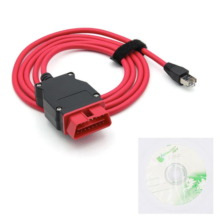 DOIP ENET Cable VAG DoIP Cable For Volkswagen / Audi MQB EVO, MLB, MEB Platform, For Odis-E V12.1.1(With CD) - Cables & Connectors by PMc TechLife | Online Shopping South Africa | PMc TechLife | Buy Now Pay Later Mobicred