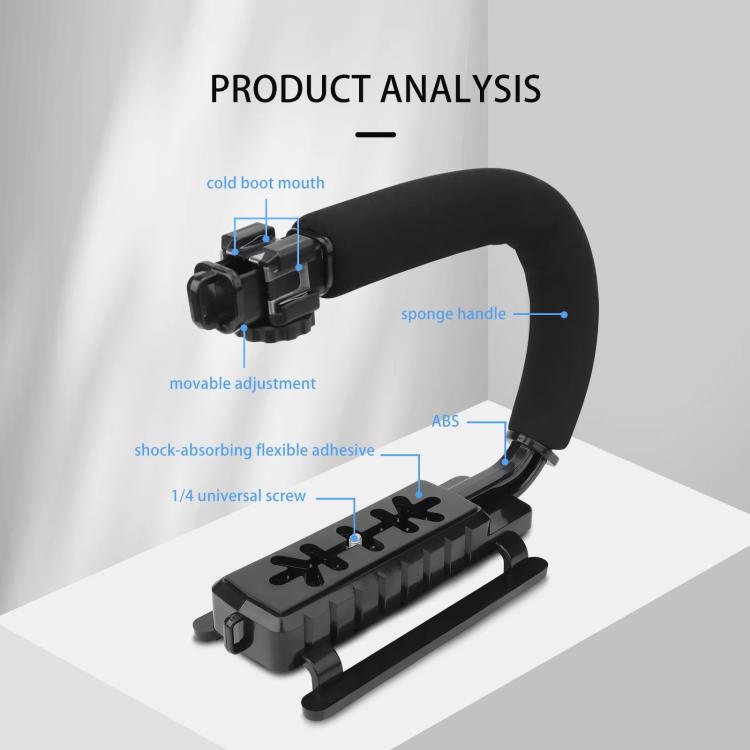 For DJI Air 2 / Air 2S CQT  U-shape Handheld Stabilizer Kit For Cinematic Shots, Wedding Videography & Daily Vlogging - free shipping - PMC TechLife - Order now!