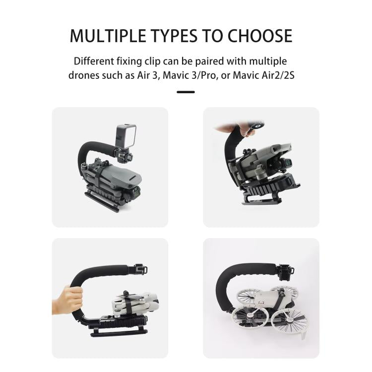 For DJI Air 3 / Air 3S CQT  U-shape Handheld Stabilizer Kit For Cinematic Shots, Wedding Videography & Daily Vlogging - free shipping - PMC TechLife - Order now!
