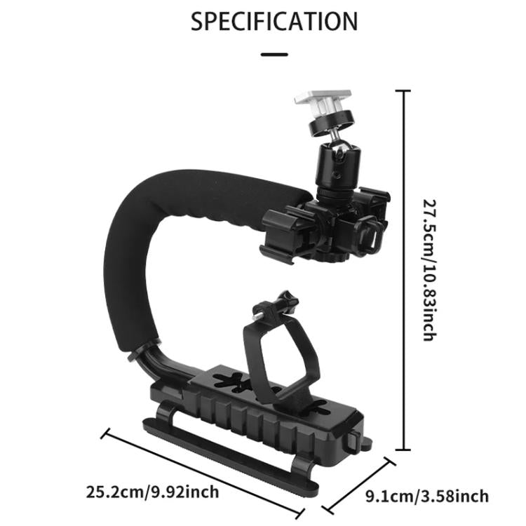 For DJI Air 3 / Air 3S CQT  U-shape Handheld Stabilizer Kit For Cinematic Shots, Wedding Videography & Daily Vlogging - free shipping - PMC TechLife - Order now!
