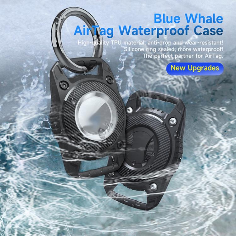 For AirTag Tracker Waterproof Protection Case Pet Leather Collar Anti Lost Cat Locator Collar(Blue) - Pet Series by PMc TechLife | Online Shopping South Africa | PMc TechLife | Buy Now Pay Later Mobicred