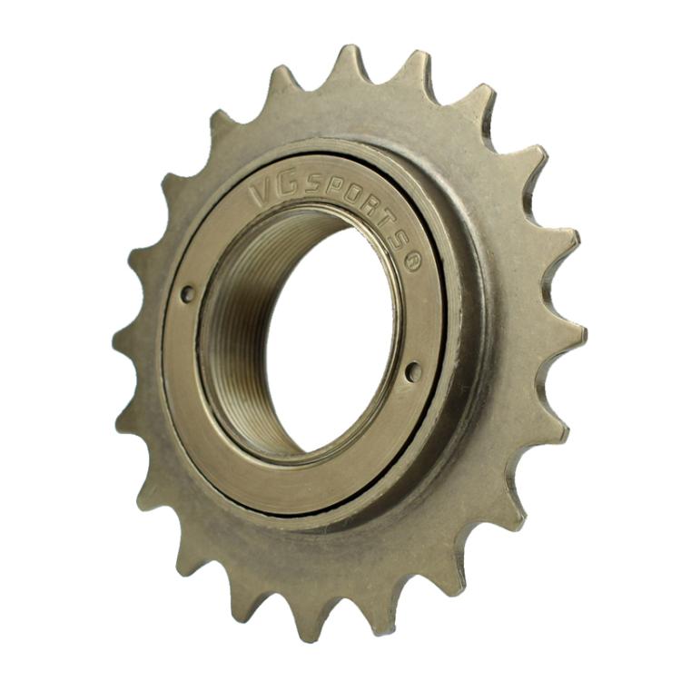 VG SPORTS Stroller Scooter Bicycle Single Speed Flywheel, Style: 22T Brown - Guide wheels by PMc TechLife | Online Shopping South Africa | PMc TechLife | Buy Now Pay Later Mobicred