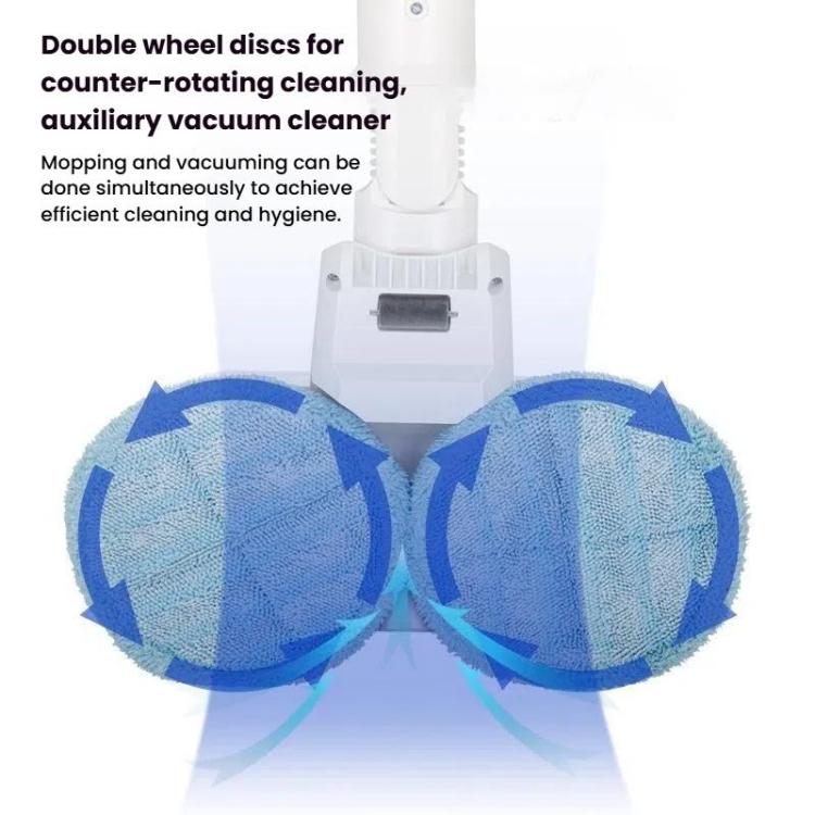 Electric Mop Head With Water Tank for Xiaomi Dreame / Dyson Handheld Vacuum Cleaner Narrow 6 Gray Rags - For Xiaomi Accessories by PMc TechLife | Online Shopping South Africa | PMc TechLife | Buy Now Pay Later Mobicred