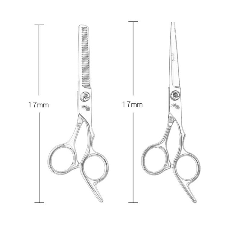 Stainless Steel Haircutting Scissors Set Hair Cutting Tools, Spec: 10-in-1 Black Gold - free shipping - PMC TechLife - Order now!
