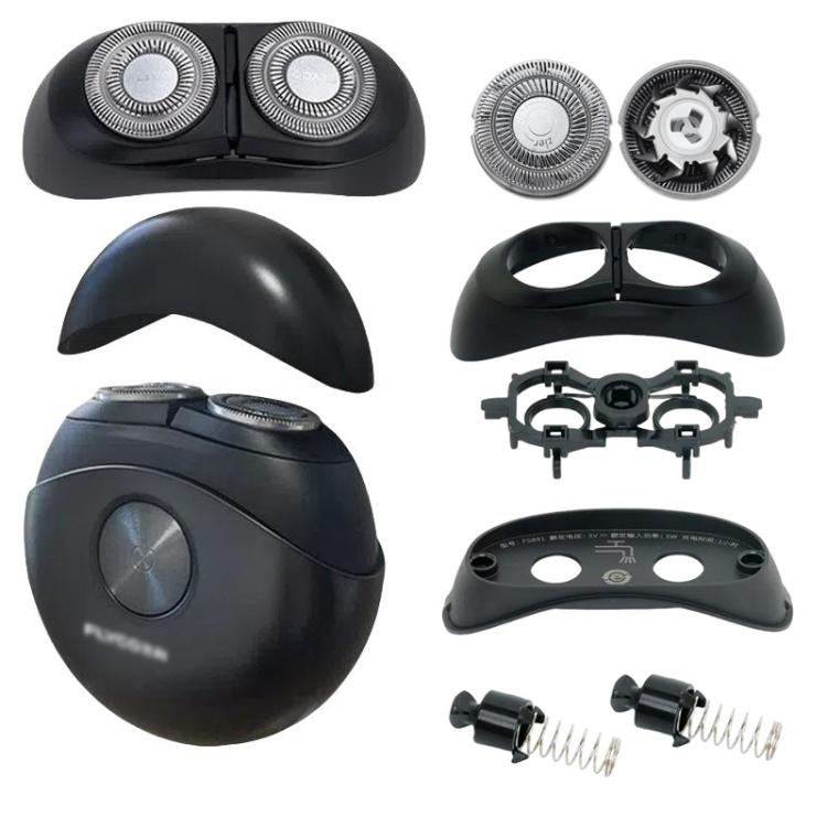 For FLYCO Shaving Razor FS890 891 892 FS893 Replacement Blade Head Accessories, Style: Head Cover+Blade Holder - free shipping - PMc TechLife - Order now!
