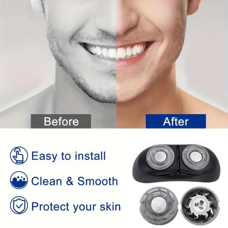 For FLYCO Shaving Razor FS890 891 892 FS893 Replacement Blade Head Accessories, Style: Whole Head - Accessories by PMc TechLife | Online Shopping South Africa | PMc TechLife | Buy Now Pay Later Mobicred