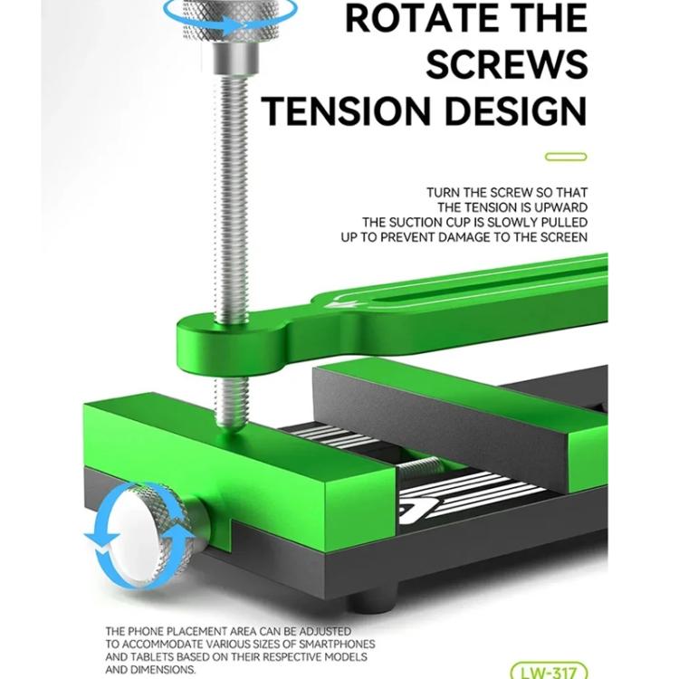 LUOWEI LW-317 Heat-free Screen Repair Assembly Separation Suction Cup Removal Removal Screen Camera Fixture - free shipping - PMc TechLife - Order now!