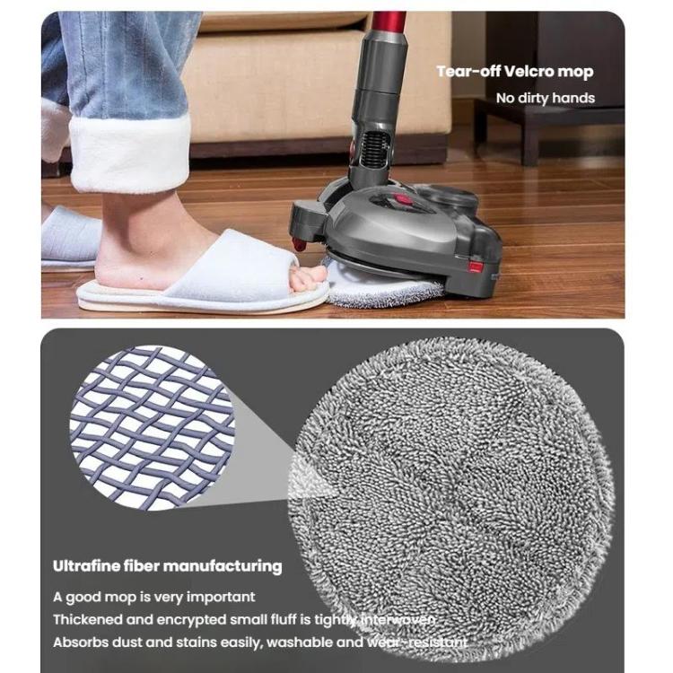 For Dyson V12 Slim / V10 Slim 4-In-1 Electric Mop Head With UV Sterilizer Light And Water Tank - free shipping - PMc TechLife - Order now!