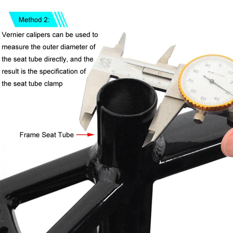 Mountain Road Bicycle Aluminum Locking Seatpost Clamps Seatpost Clamp Ring Fittings(31.8mm Black) - Pipe clamps by PMc TechLife | Online Shopping South Africa | PMc TechLife | Buy Now Pay Later Mobicred