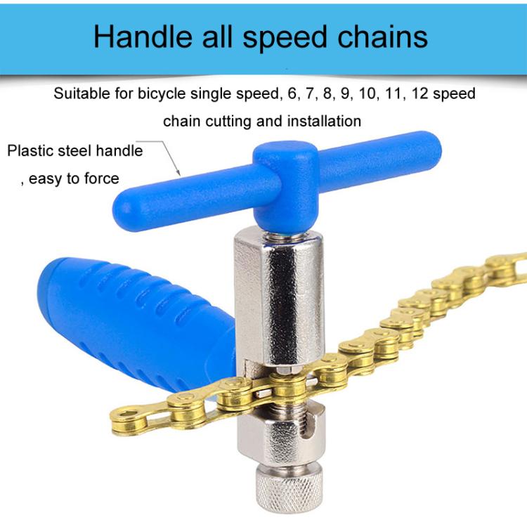 Mountain Bicycle Chain Cutter Steel Chain Release Tool(Blue) - Maintenance tools by PMc TechLife | Online Shopping South Africa | PMc TechLife | Buy Now Pay Later Mobicred