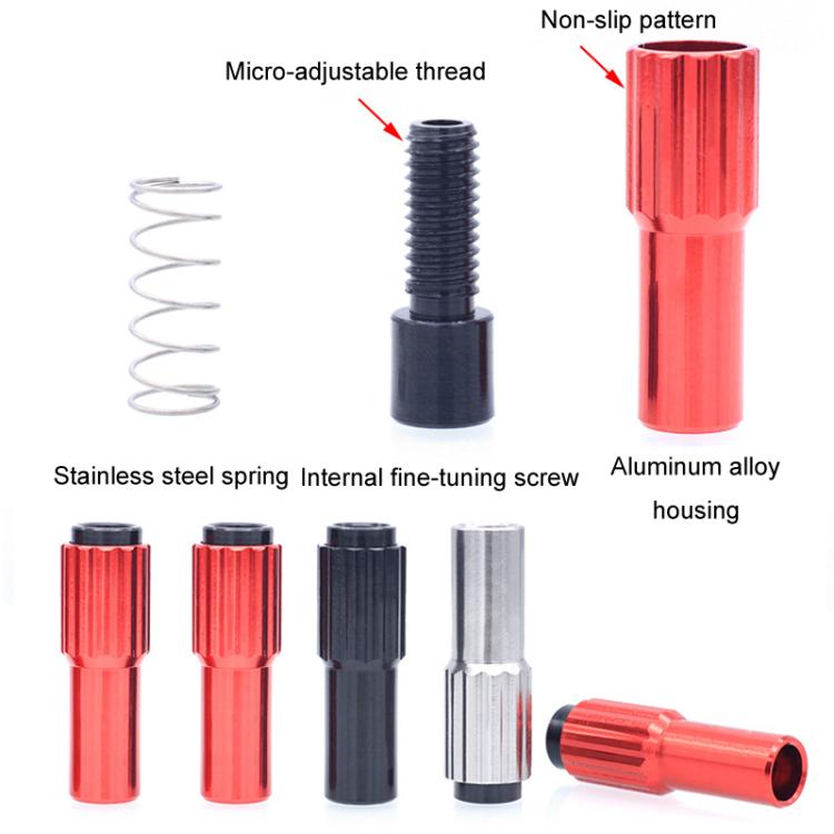 2pcs Mountain Road Shifter Center Trim Screws 4mm Hand Shift Coaxial Adjustment Set Screws(Black) - Screws by PMc TechLife | Online Shopping South Africa | PMc TechLife | Buy Now Pay Later Mobicred