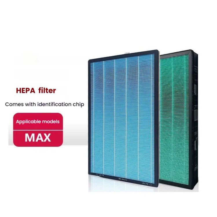 For Xiaomi Air Purifier Max 2pcs Filter HEPA Activated Carbon Purification Filter Element(Blue) - Air Purifiers & Accessories by PMc TechLife | Online Shopping South Africa | PMc TechLife | Buy Now Pay Later Mobicred