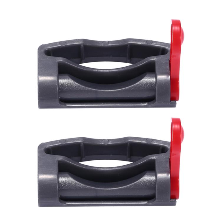 2pcs For Dyson V7 / V8 / V10 / V11 / V15 Vacuum Cleaner Switch Latch Retainer(Main Body Gray+Red) - For Dyson Accessories by PMc TechLife | Online Shopping South Africa | PMc TechLife | Buy Now Pay Later Mobicred