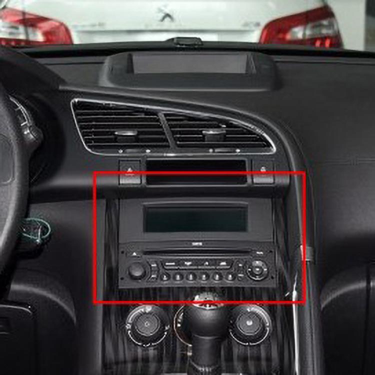 For 307 C4 Triumph 3008 Car Driving Computer Screen Frame Center Multi-function Screen Navigation Frame(Without Screws) - Accessories by PMc TechLife | Online Shopping South Africa | PMc TechLife | Buy Now Pay Later Mobicred