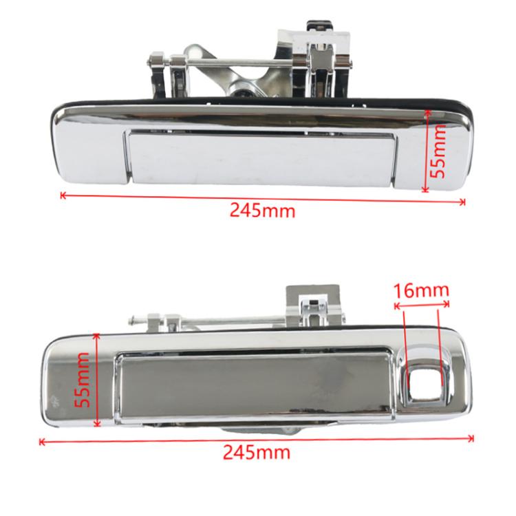 For Isuzu D-MAX Electroplated Car Tailgate Handle, OE: 8981029682 - Door Handles by PMc TechLife | Online Shopping South Africa | PMc TechLife | Buy Now Pay Later Mobicred