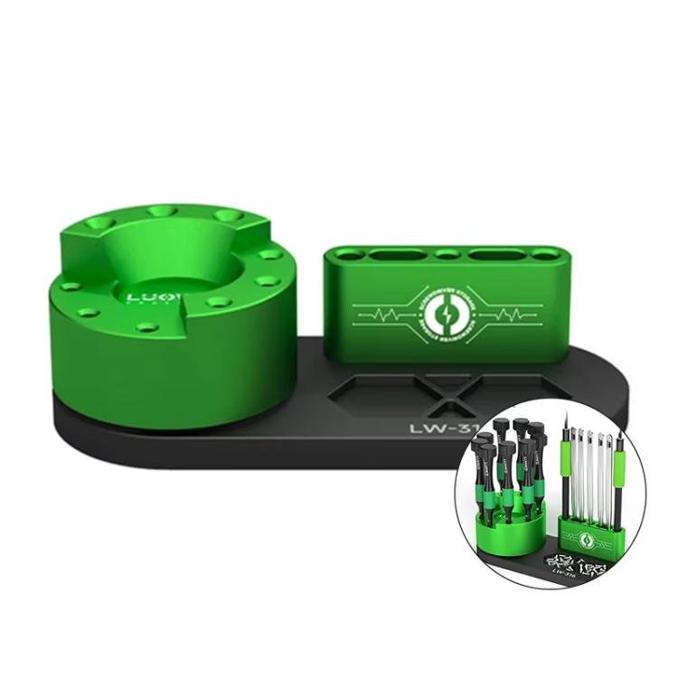 LUOWEI LW-316 Cell Phone Repair Tool Organizer Rotary Screwdriver Holder - free shipping - PMC TechLife - Order now!