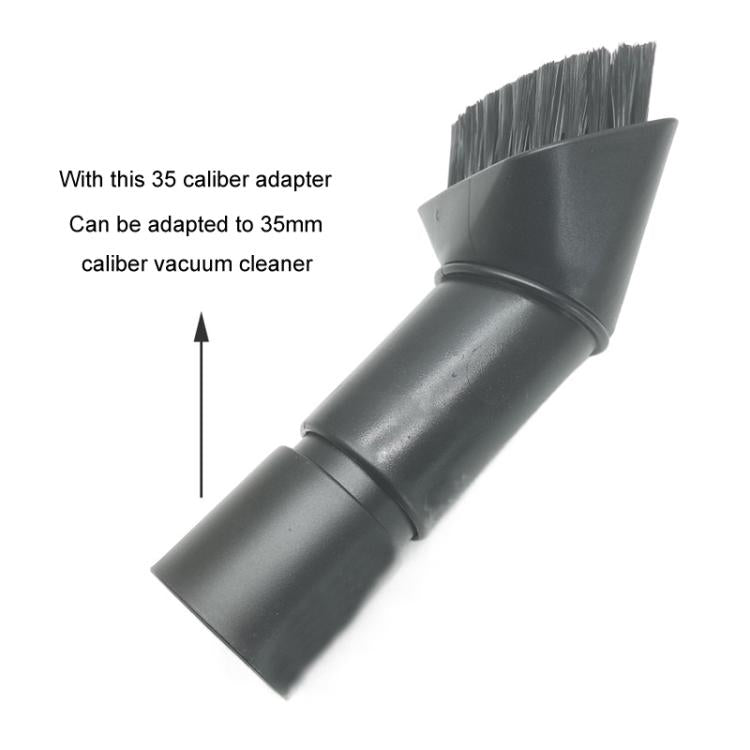 For Karcher / Miele / Bosch / Philips Vacuum Cleaner 32mm Soft Brush Nozzle 2.863-221.0, Style: Black - Other Accessories by PMc TechLife | Online Shopping South Africa | PMc TechLife | Buy Now Pay Later Mobicred