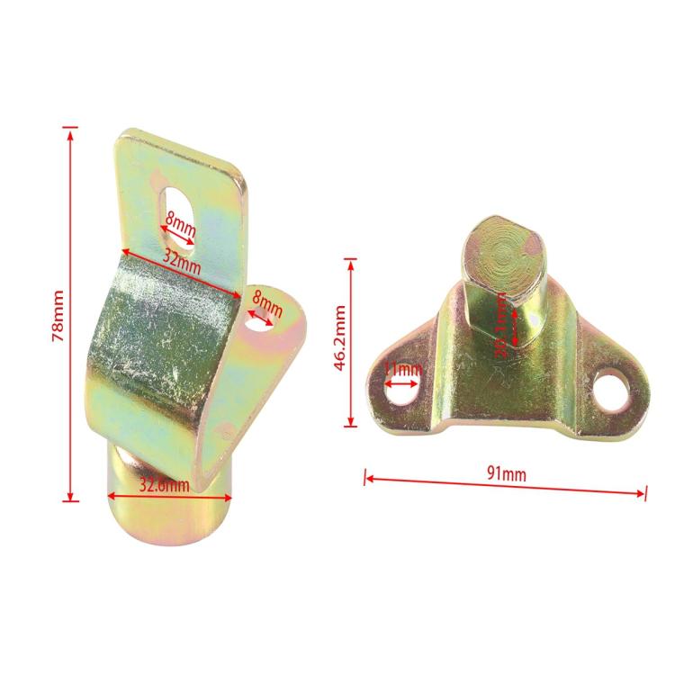 Car Tailgate Hinge Set With Screw Socket Wrench For Chevrolet, Specifications: 13pcs /Set - Others by PMc TechLife | Online Shopping South Africa | PMc TechLife | Buy Now Pay Later Mobicred