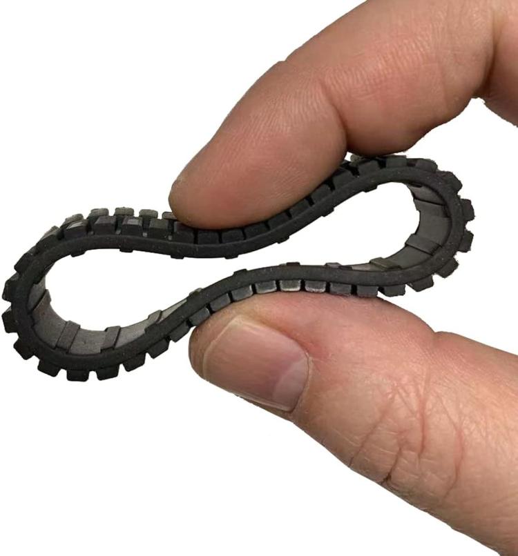 For iRobot Braava 380 / 380T / 320 / Mint 5200 Vacuum Cleaner Rubber Wheel(Black) - For iRobot Accessories by PMc TechLife | Online Shopping South Africa | PMc TechLife | Buy Now Pay Later Mobicred