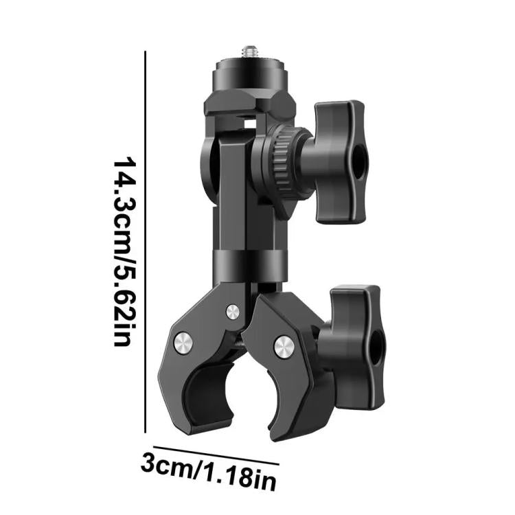 Camera Clip Motorcycle Bicycle Handlebar Crab Clamp For Sports Camera With Adapter - free shipping - PMC TechLife - Order now!
