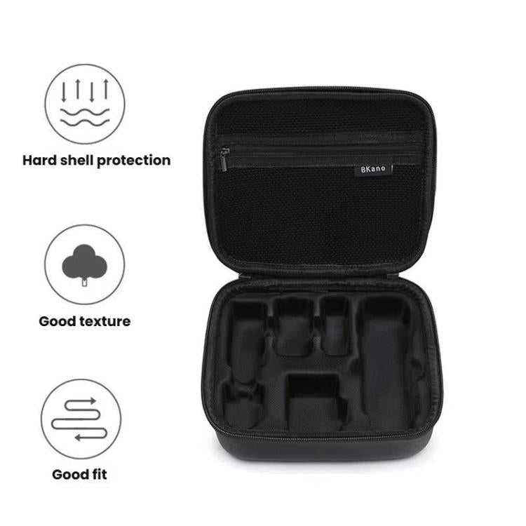 BKANO For DJI Osmo Pocket 3 Storage Bag All-in-One Kit Organizer Portable Backpack Case(Black) - free shipping - PMC TechLife - Order now!