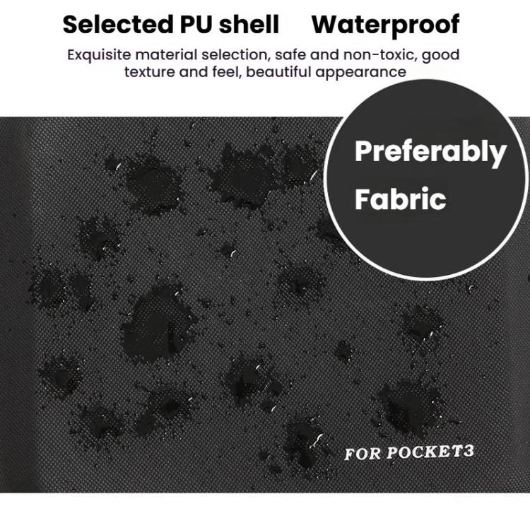 BKANO For DJI Osmo Pocket 3 Storage Bag All-in-One Kit Organizer Portable Backpack Case(Black) - free shipping - PMC TechLife - Order now!