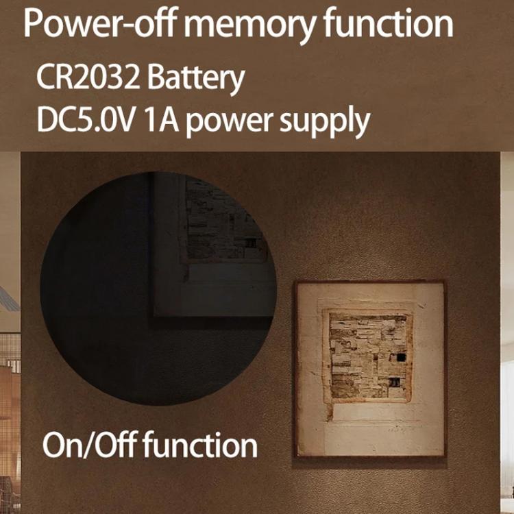 11.6-Inch White Light Wall Clock With Remote Control Multi-Functional Alarm Clock Bamboo+Cloth - Wall Clock by PMc TechLife | Online Shopping South Africa | PMc TechLife | Buy Now Pay Later Mobicred