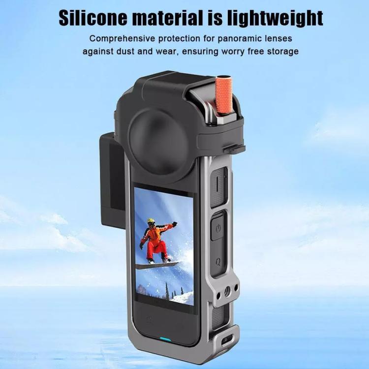 For Insta360 X4 HEPAIL Metal Heat Dissipation Magnetic Rabbit Cage - free shipping - PMC TechLife - Order now!