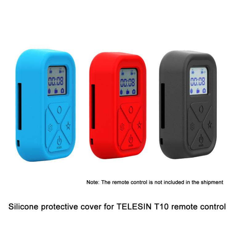 For TELESIN T10 Remote Control Silicone Protective Case Anti-scratch and Drop-proof Cover(Black) - free shipping - PMC TechLife - Order now!