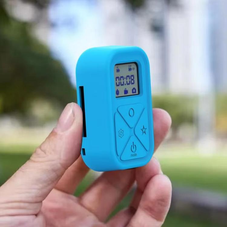 For TELESIN T10 Remote Control Silicone Protective Case Anti-scratch and Drop-proof Cover(Blue) - free shipping - PMC TechLife - Order now!