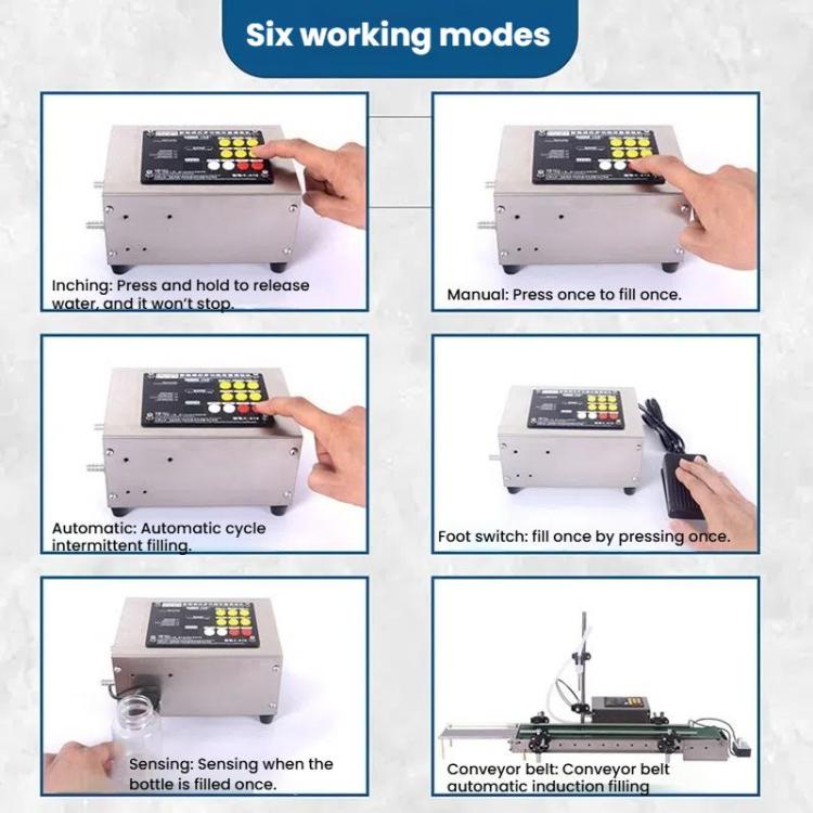 HECHEN CA10A High Flow 3.0L Automatic Small Intelligent Single Head Liquid Induction Multifunctional Quantitative Filling Machine(EU Plug) - free shipping - PMc TechLife - Order now!