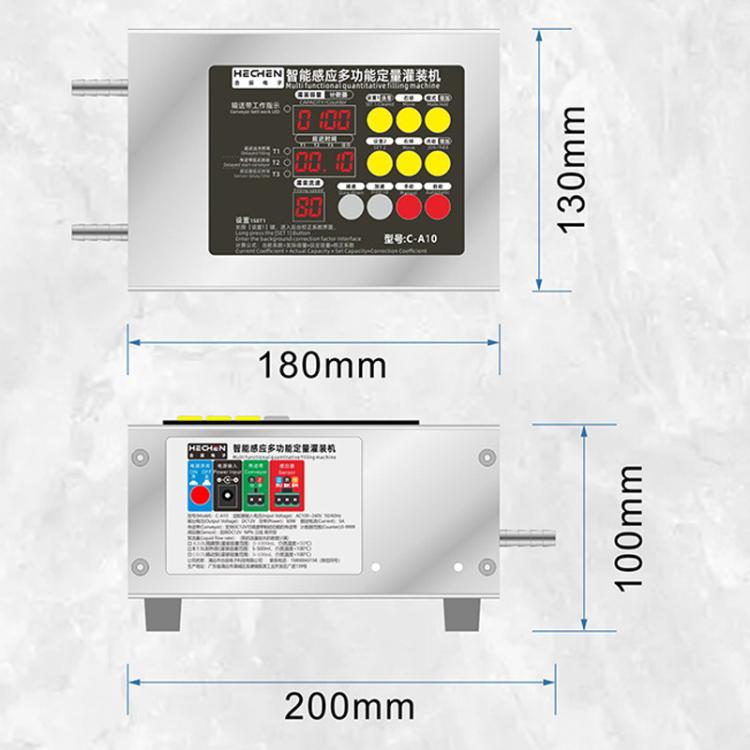 HECHEN CA10B  Heat-resistant 1.5L Automatic Small Intelligent Single Head Liquid Induction Multifunctional Quantitative Filling Machine(US Plug) - free shipping - PMc TechLife - Order now!