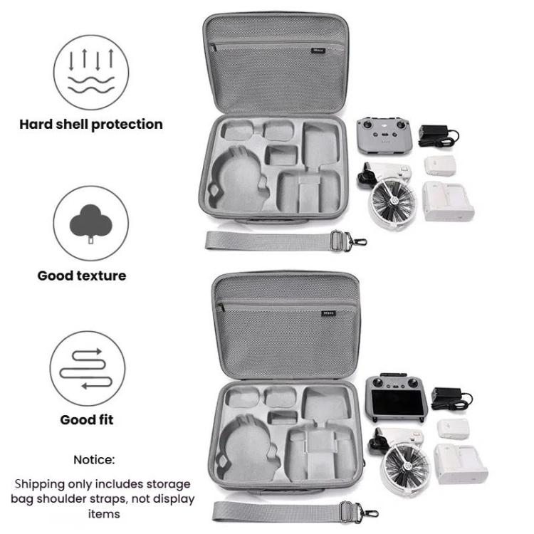 BKANO For DJI Flip Smooth Flying Tri-Power Kit Storage Bag Shock Absorbing Storage Case Backpack(For Normal RC N3) - free shipping - PMC TechLife - Order now!