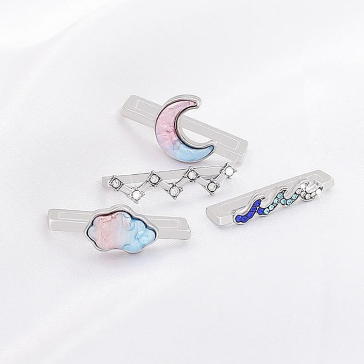 4pcs / Set 22mm Width Smart Watch Band Decorative Ring Metal Accessories, Style: 4 - Watch Decorations by PMC TechLife | Online Shopping South Africa | PMC TechLife | Buy Now Pay Later Mobicred