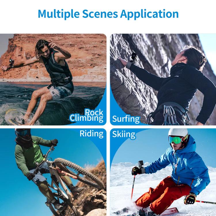 TELESIN Sports Camera Wrist Strap Steering Wrist Mount Strap(Gray Black) - free shipping - PMC TechLife - Order now!