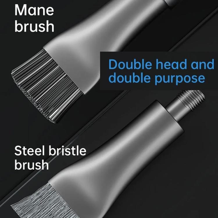 MaAnt 2 In 1 Stiffened Cylinder Short Brush Cell Phone Repair Motherboard Cleaning Brush - free shipping - PMc TechLife - Order now!