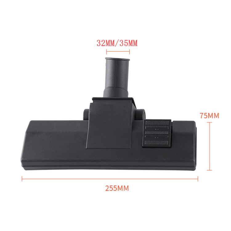 For JIEBA / Midea / JIENUO Vacuum Cleaner Floor Brush Head Replacement Part Universal Suction Nozzle Floor Brush, Spec: 35mm Plastic Bottom - For Midea Accessories by PMc TechLife | Online Shopping South Africa | PMc TechLife | Buy Now Pay Later Mobicred