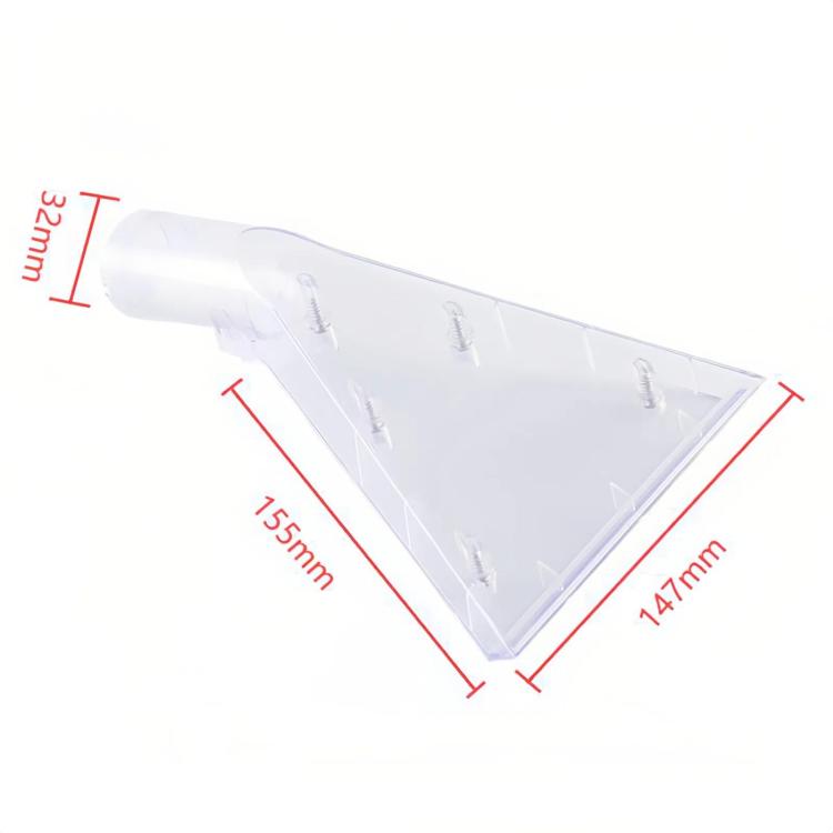 For 32mm Caliber Household Vacuum Cleaner Replacement Part Transparent Suction Tips - Other Accessories by PMc TechLife | Online Shopping South Africa | PMc TechLife | Buy Now Pay Later Mobicred