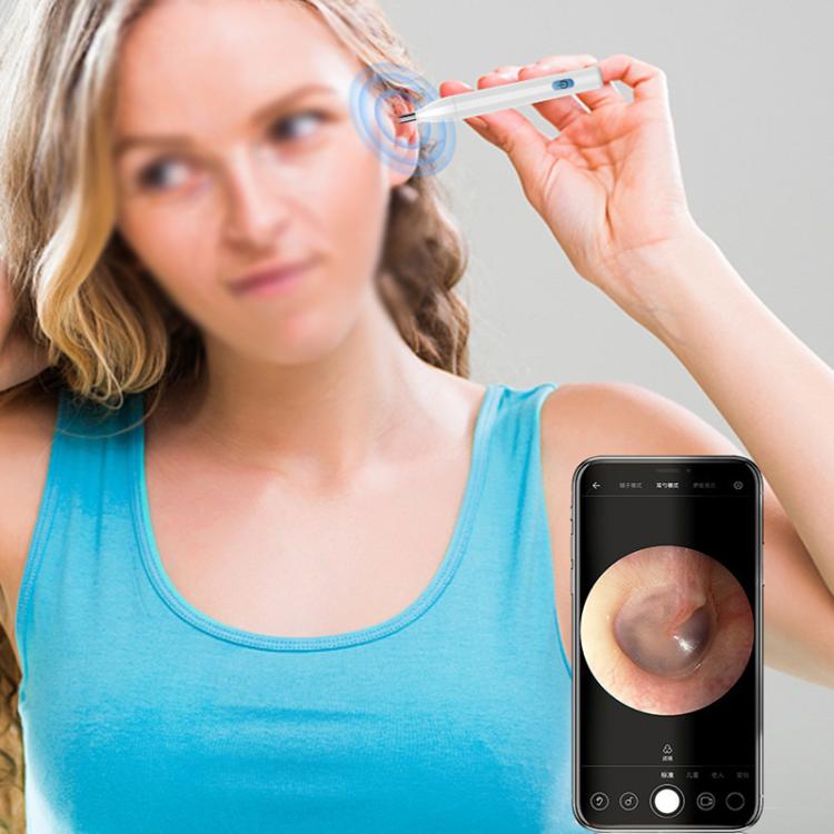 P3 LED Light WIFI Connection Smart Wireless Visual Ear Picker With APP(Black) - free shipping - PMC TechLife - Order now!